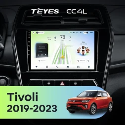 Штатная магнитола Teyes CC4L 4/64 SsangYong Tivoli (2019-2023)