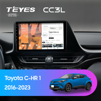 Штатная магнитола Teyes CC3L 4/64 Toyota C-HR 1 (2016-2023) F1