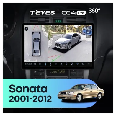 Штатная магнитола Teyes CC4 Pro 360 8/128 Skoda Octavia 2 A5 (2008-2013) Серая (11")