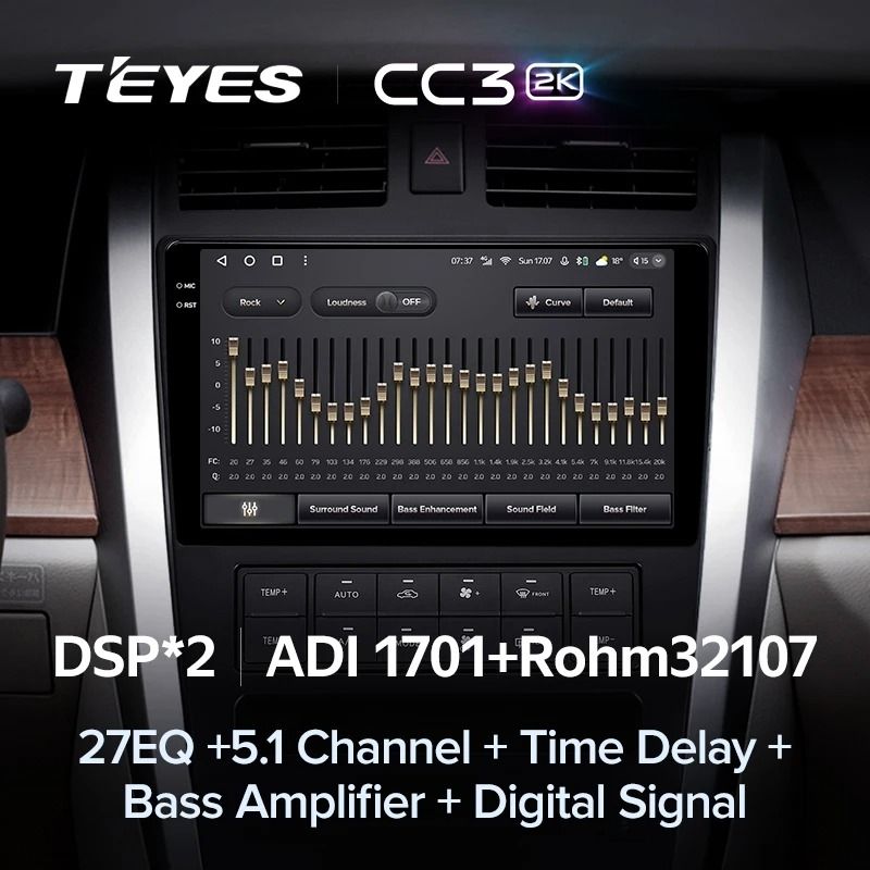 Штатная магнитола Teyes CC3 2K 4/64 Nissan Teana J31 (2003-2008) F2