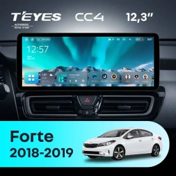 Штатная магнитола Teyes CC4 12.3" 8/128 Kia Forte (2018-2019)