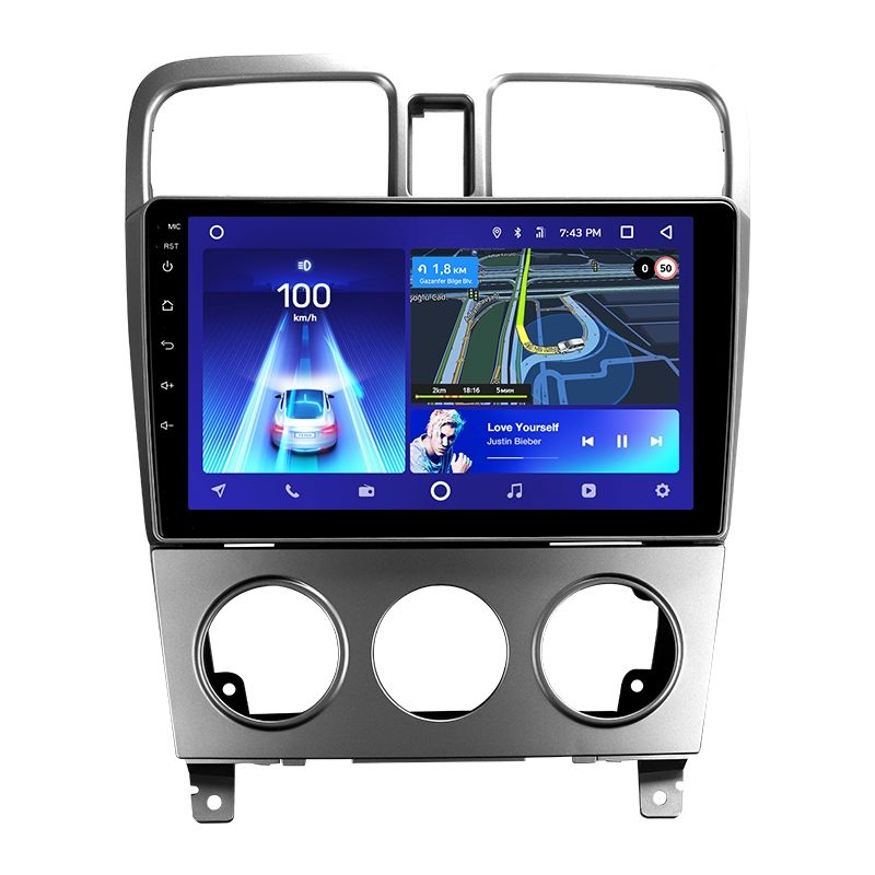 Переходная рамка Subaru Forester SG (2002-2008) (9")