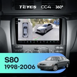 Штатная магнитола Teyes CC4 360 8/128 Volvo S80 1 (1998-2006)