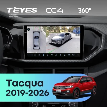 Штатная магнитола Teyes CC4 360 6/64 Volkswagen Tacqua (2019-2026)