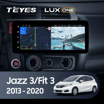 Штатная магнитола Teyes LUX ONE 6/128 Honda Jazz 3 (2015-2020)