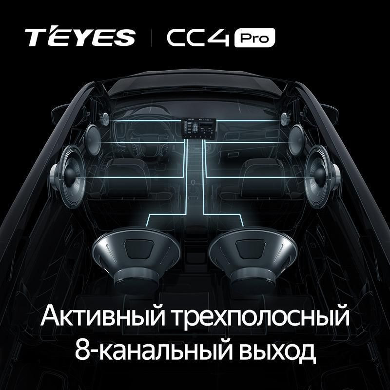 Штатная магнитола Teyes CC4 Pro 12/256 Nissan Juke (2010-2014) (13") Тип-B