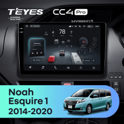 Штатная магнитола Teyes CC4 Pro 8/128 Toyota Esquire 1 (2014-2020) F2 Правый руль
