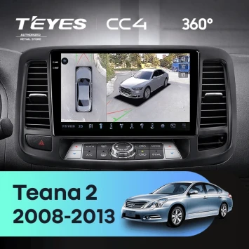 Штатная магнитола Teyes CC4 360 6/64 Nissan Teana J32 (2008-2013) Тип-B F3