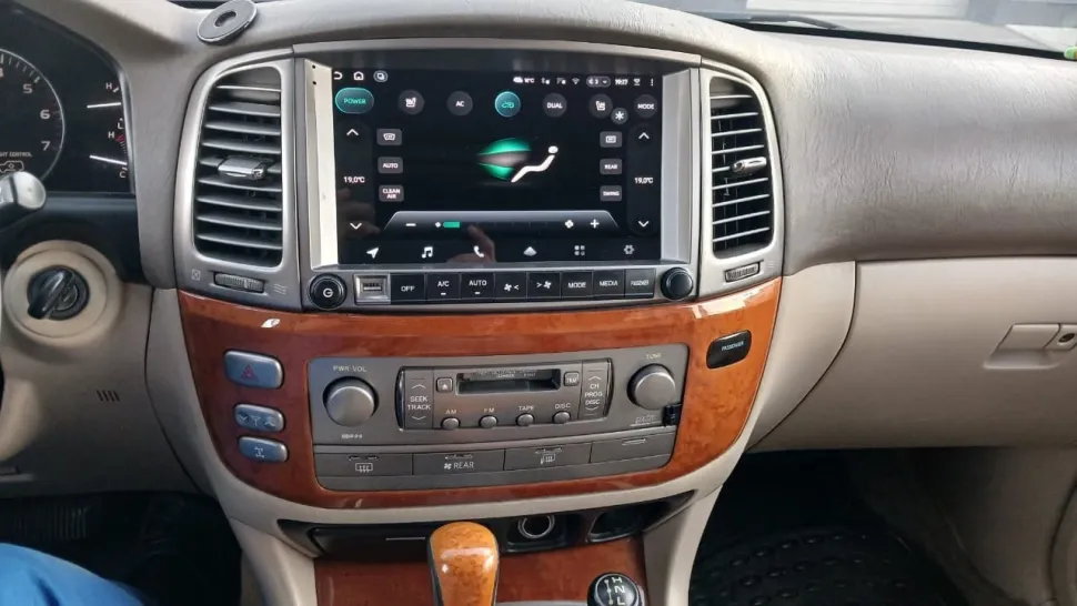 Штатная магнитола Teyes CC4 Pro 12/256 Lexus LX470 (2002-2007) F2 Тип-C