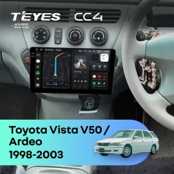 Штатная магнитола Teyes CC4 8/128 Toyota Vista V50 (1998-2003)