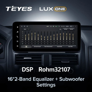 Штатная магнитола Teyes LUX ONE 360 6/128 Mitsubishi Pajero 3 V70 V60 (1999-2006) F1
