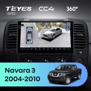 Штатная магнитола Teyes CC4 360 6/64 Nissan Navara D40 (2004-2010) F1