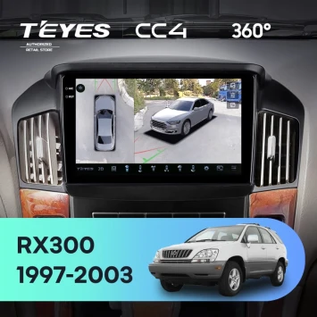 Штатная магнитола Teyes CC4 360 8/128 Lexus RX300 XU10 (1997-2003) F2
