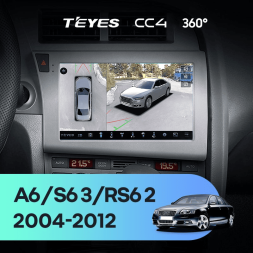 Штатная магнитола Teyes CC4 360 8/128 Audi RS6 2 (2007-2012)