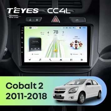 Штатная магнитола Teyes CC4L 6/64 с DTS Chevrolet Cobalt 2 (2011-2018)