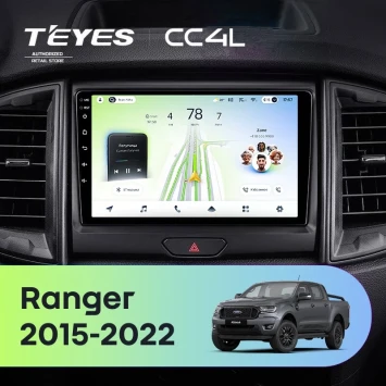 Штатная магнитола Teyes CC4L 6/64 с DTS Ford Ranger P703 (2015-2022) Тип-C