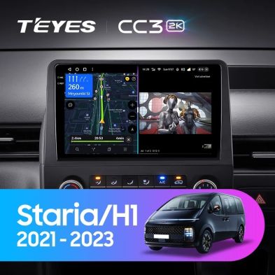 Штатная магнитола Teyes CC3 2K 4/64 Hyundai Staria H1 (2021-2023)