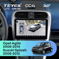 Штатная магнитола Teyes CC4 360 6/64 Suzuki Splash (2008-2012)