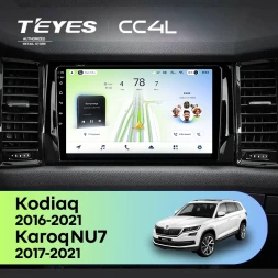 Штатная магнитола Teyes CC4L 6/64 с DTS Skoda Karoq (2017-2021) F2