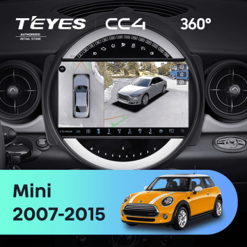 Штатная магнитола Teyes CC4 360 6/64 Mini Cooper (2007-2015) F1