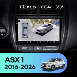 Штатная магнитола Teyes CC4 360 8/128 Mitsubishi ASX (2016-2026) Тип-B
