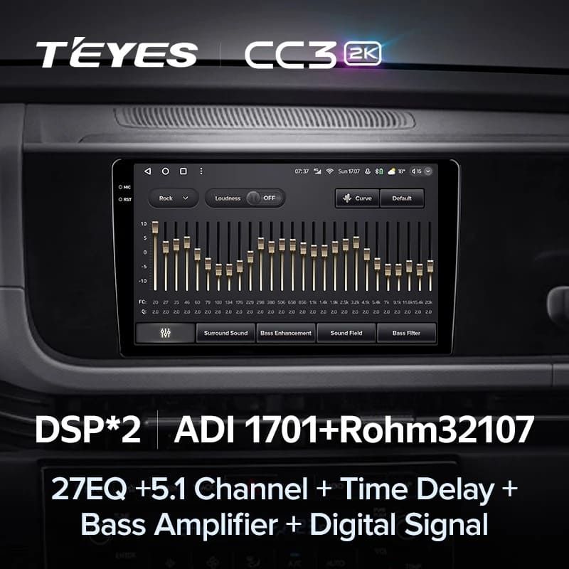 Штатная магнитола Teyes CC3 2K 6/128 Hyundai Creta 2 IX25 2024