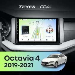 Штатная магнитола Teyes CC4L 6/64 с DTS Skoda Octavia 4 A8 (2019-2021)