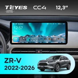 Штатная магнитола Teyes CC4 12.3" 8/128 Honda ZR-V (2022-2026) F1