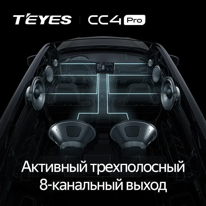 Штатная магнитола Teyes CC4 Pro 12/256 Mercedes-Benz M-Class W166 ML (NTG 4.5) (2011-2015)
