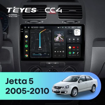 Штатная магнитола Teyes CC4 8/128 Volkswagen Jetta 5 (2005-2010) F3