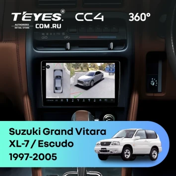 Штатная магнитола Teyes CC4 360 8/128 Suzuki Escudo (1997-2005)