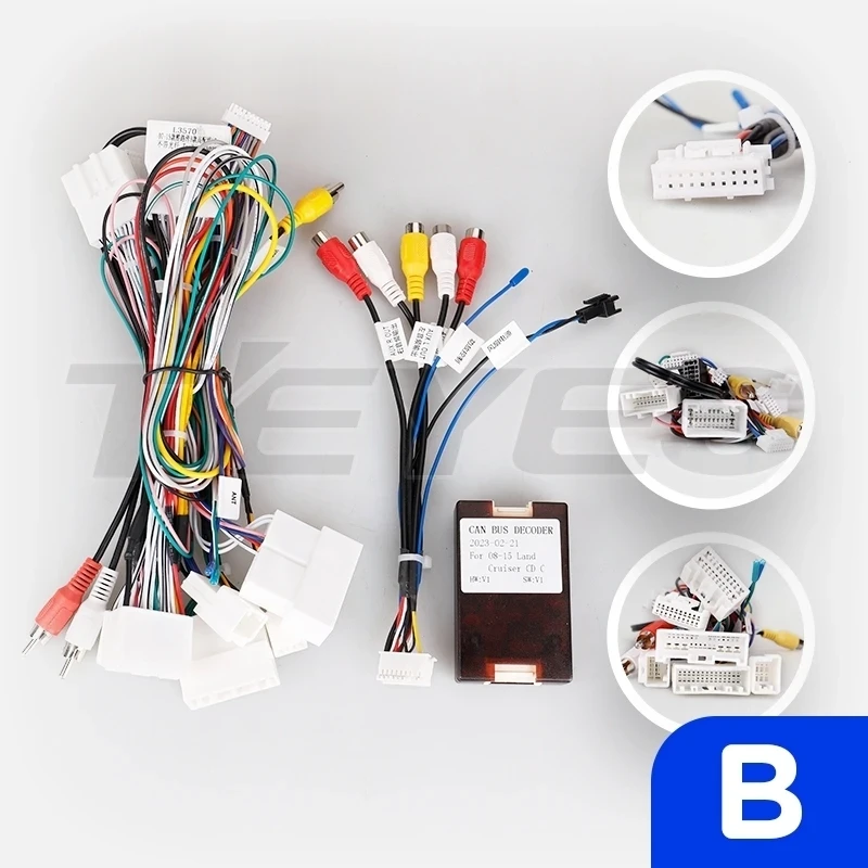 Штатная магнитола Teyes CC3 2K 360 6/128 Toyota Land Cruiser 11 200 (2007-2015) F2 Тип-B