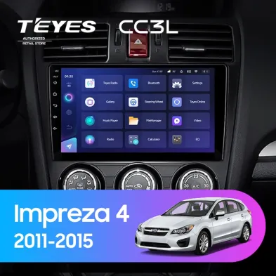 Штатная магнитола Teyes CC3L 4/32 Subaru Impreza 4 (2011-2015) Тип-B