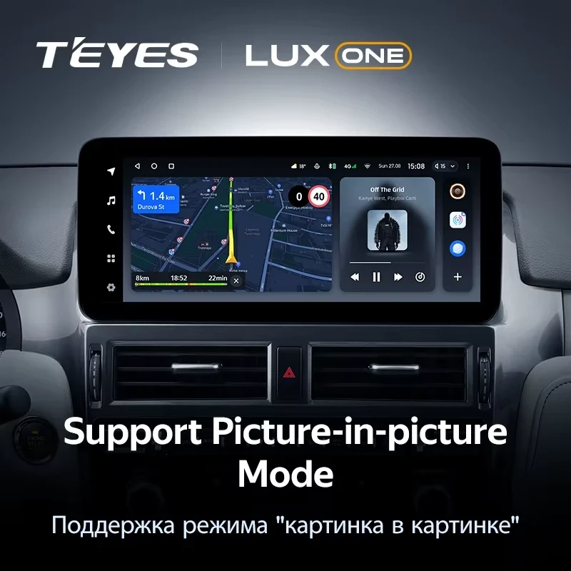 Штатная магнитола Teyes LUX ONE 4/64 Toyota Camry XV55 XV50 (2012-2017) F2