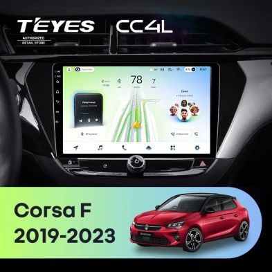 Штатная магнитола Teyes CC4L 6/64 Opel Corsa F (2019-2023)