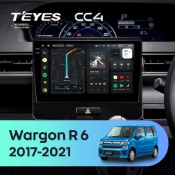 Штатная магнитола Teyes CC4 6/64 Suzuki Wagon R VI (2017-2021)