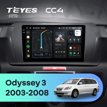 Штатная магнитола Teyes CC4 8/128 Honda Odyssey 3 RL3 RL4 (2003-2008)