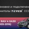 Штатная магнитола Teyes CC3 4/64 Toyota RAV4 3 XA30 (2005-2016) F1 9"