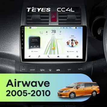 Штатная магнитола Teyes CC4L 4/64 Honda Airwave GJ (2005-2010) Правый руль