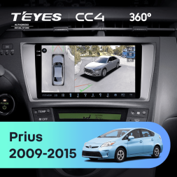 Штатная магнитола Teyes CC4 360 6/64 Toyota Prius XW30 (2009-2015)
