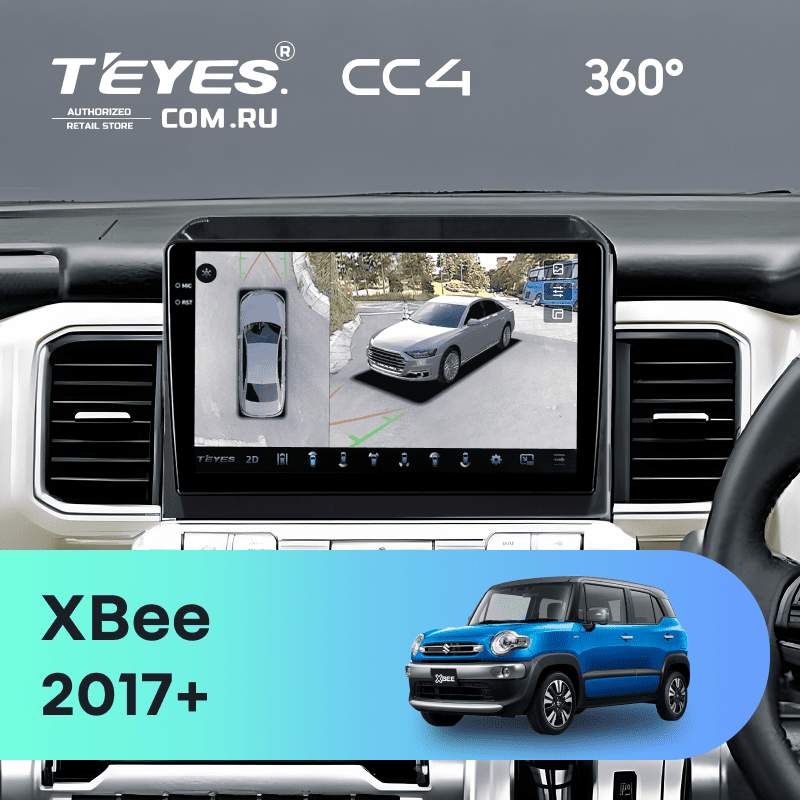 Штатная магнитола Teyes CC4 360 6/64 Suzuki XBee (2017-2025) Тип-A