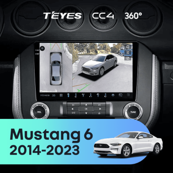 Штатная магнитола Teyes CC4 360 8/128 Ford Mustang VI S550 (2014-2023) F2