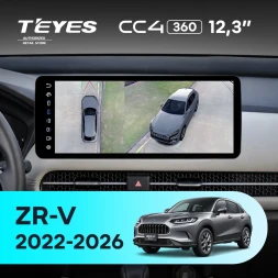 Штатная магнитола Teyes CC4 12.3" 360 8/128 Honda ZR-V (2022-2026) F1
