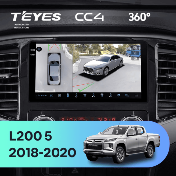 Штатная магнитола Teyes CC4 360 6/64 Mitsubishi L200 5 (2018-2020) F1