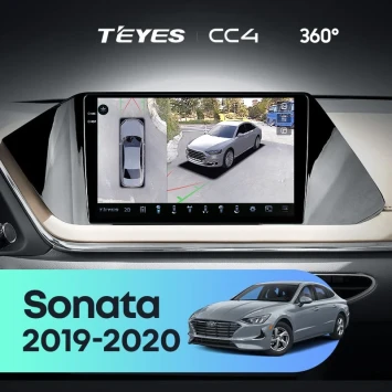 Штатная магнитола Teyes CC4 360 6/64 Hyundai Sonata DN8 (2019-2020) Тип-A