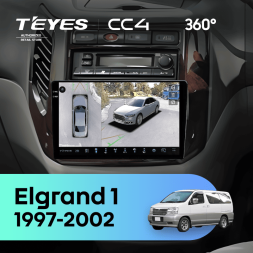 Штатная магнитола Teyes CC4 360 6/64 Nissan Elgrand 1 E50 (1997-2002)