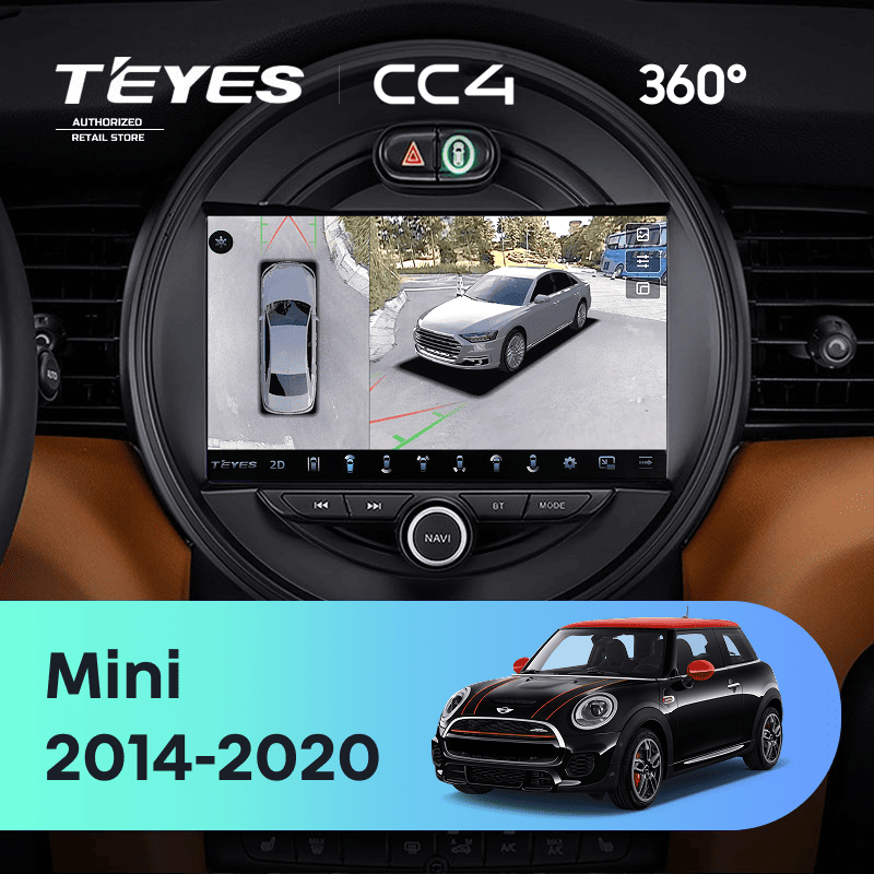 Штатная магнитола Teyes CC4 360 6/64 Mini Cooper (2014-2020)