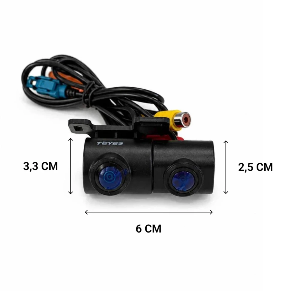 Камера заднего вида 2 в 1 (360+adas) (Rear View Camera 2 in 1 (360 + ADAS) - для CC4 PRO)