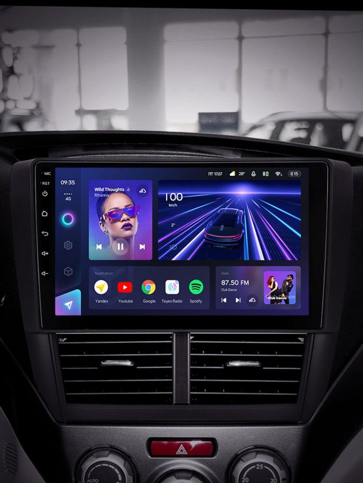 Штатная магнитола Teyes CC3 6/128 Subaru Impreza GH GE (2007-2011)