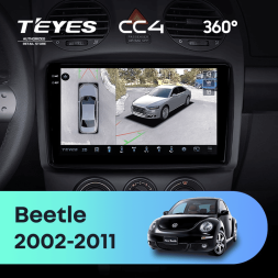 Штатная магнитола Teyes CC4 360 6/64 Volkswagen Beetle A4 (2002-2011)